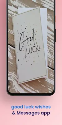 good luck wishes & Messages android App screenshot 0